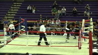 NCBA Championship Bout 18 Egbezien Obiomon USMA vs Jourdan Looney USNA 185lbs [upl. by Letnohc]