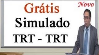 SIMULADO GRÁTIS QUESTÃO 03 MATEMÁTICA TRF E TRT  SÓ ERRA QUEM QUER [upl. by Allemahs]