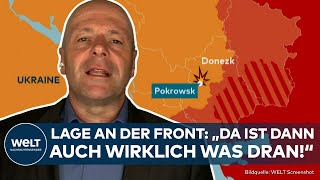 KRIEG IN DER UKRAINE Durchbruch im Donbass UkraineKanal bestätigt Russlands Vorrücken an Front [upl. by Weissmann]