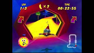 Lets Play Diddy Kong Racing Part 13 Time Trials amp Bonus [upl. by Yruam]