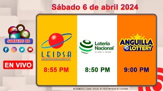 Lotería Nacional LEIDSA y Anguilla Lottery en Vivo 📺│Sábado 6 abril 2024 855 PM [upl. by Notniuqal667]