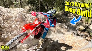 2023 Beta XTrainer 300 2Stroke at Florida Croom Ride Park Hard Enduro Bike First Ride [upl. by Morton117]