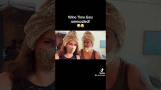 Wine Time Gals unmuzzled 🤪🤣comedy winedownfriday wineenthusiast comedyshorts funnyanimation [upl. by Anar681]