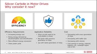 Webinar Silicon Carbide in AC Motor Drives [upl. by Nycila]