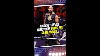 Ricochet on all wrestlers doing the same moves wwe ricochet aew wrestling shorts [upl. by Eldridge875]