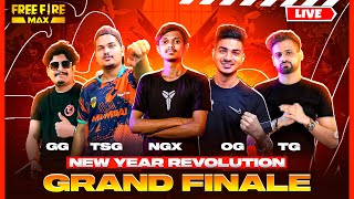 Grand Finals  New Years Revolution  Garena Free Fire totalgaming gyangaming [upl. by Burt]