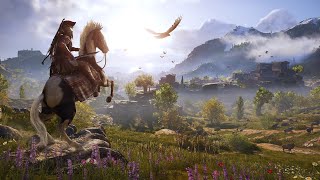 Assassins Creed Odyssey Visual Soundtrack The Hills Of Attika 4K 2022 [upl. by Borras]