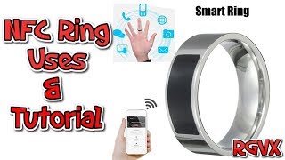 NFC Smart Ring  What Are They amp How To Use Tutorial [upl. by Roldan955]