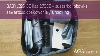 obrotowa suszarkolokówka Babyliss 2735E do stylizacji i modelowania włosów jonizacja [upl. by Petronilla969]