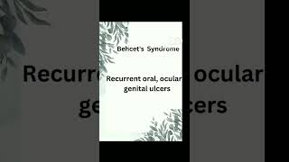 SyndromeDay2 A Behcets Syndrome dentistryworld oralpathology dentist [upl. by Anemij]