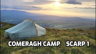 Comeraghs hike and camp in Tarptent Scarp 1 [upl. by Robin]