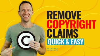 How to Remove Copyright Claims on YouTube Videos [upl. by Kallick394]