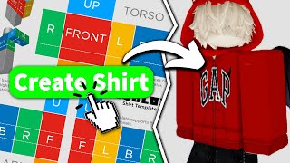 How to Make a Roblox Shirt 2024  Create a Shirt on Roblox  EASY GUIDE [upl. by Naie885]