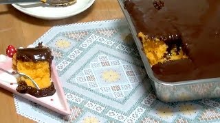 Receita de bolo de cenoura da vovó ORIGINAL [upl. by Atiuqahc]