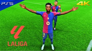 FC 25  Barcelona vs Sevilla  Laliga  Gameplay 4K [upl. by Olcott]