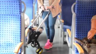 Doona™ Kindersitz  Reisen mit Doona und der Bahn [upl. by Truscott]