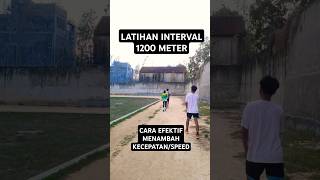 LARI INTERVAL 1200 METER Part1 Lari Interval Atletic Pelari Short Viral [upl. by Harrus804]