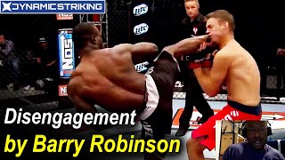 Understanding Disengagement by Barry Robinson  Dynamic Striking Film Study [upl. by Clarissa31]