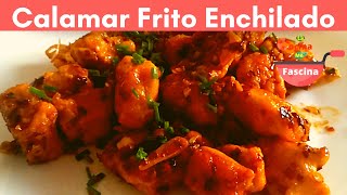 CALAMAR FRITO ENCHILADO  calamari recipe LaCocinaMeFascina [upl. by Mercola]