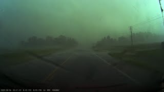 Rain Wrapped Tornado and Windbag near Wells MN 852024 [upl. by Servetnick]