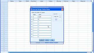 Conjoint Analysis in SPSS [upl. by Ardisj]