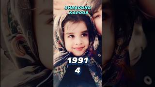 SHRADDHA KAPOOR Age Transformation 19872025  shraddhakapoor stree2 [upl. by Nilyarg]