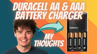 Duracell Ion Speed 1000 Battery Charger for AA and AAA batteries Review [upl. by Enale]