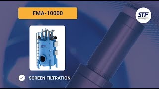 💧✔ FMA10000  Filtro de malla autolimpiante  STF Filters  Español [upl. by Bitthia]