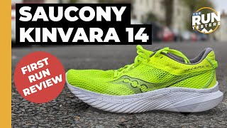 Saucony Kinvara 14  our honest review  Runners World [upl. by Haerle]