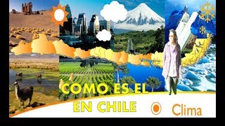 CLIMAS DE CHILE ESTACIONES DE CHILE TIPS  CHILEAN WEATHER [upl. by Morganica]