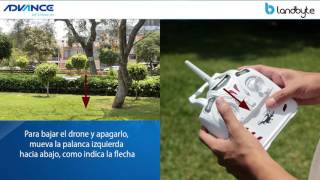 video3 Promo Advance Drone  Landbyte Tablet  Volando el Drone [upl. by Ahcrop]