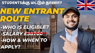 UK Skilled Worker Visa  New changes April 2024  New Entrant Route  Tier 2 Visa UK [upl. by Jarlath]