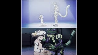 Meruem cares for komugi  hxh english dubbed [upl. by Nylac]