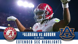 3 Alabama vs Auburn Extended Highlights Iron Bowl goes to 4OT  CBS Sports HQ [upl. by Matteo]