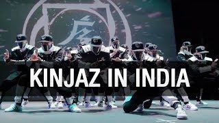 KINJAZ in India at Breezer Vivid Shuffle 2017  TroyBoi Kinjabang  Judge Showcase  Fraction [upl. by Alver]