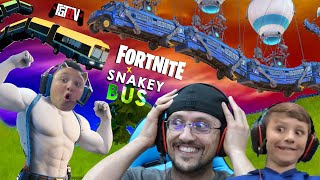 FORTNITE x SNAKEY BUS FGTeeV Bonus Content during Good Old Quarantine Days [upl. by Kaya]