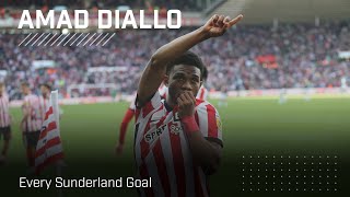 Amad Diallo  Every Sunderland Goal [upl. by Andri]