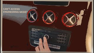 How to activate engineering mode in your Mercedes Audio 20 Command NTG5 system [upl. by Gerianne212]