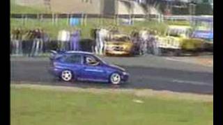 Ford Escort RS Cosworth Drifting at Knockhill [upl. by Meean]