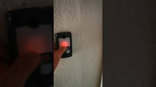 Genie Garage Door Opener Wall Control issue [upl. by Derinna918]