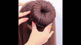 Ban judda hair style 💞 beutiful bride hair style fanpage hairstyle shortsvideo [upl. by Douglass455]