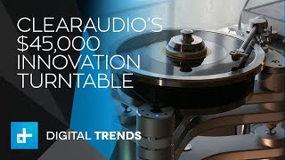 Clearaudio Innovation Turntable  Hands On at CES 2018 [upl. by Ardnusal]