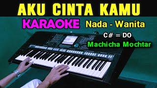 SEMUA UNTUKMU  Machicha Mochtar  KARAOKE Nada Wanita [upl. by Ihtraa391]