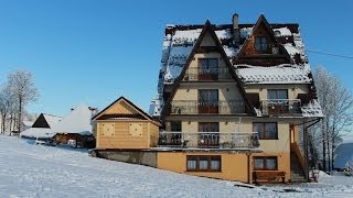 Pensjonat u Bogdana  Biały Dunajec Tatry Zakopane Polska pokoje gościnne [upl. by Linn291]