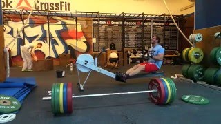 Dmitry Klokov  Rowing amp Dead lift [upl. by Ahsema]