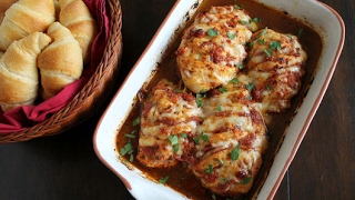 Italian Hasselback Chicken Breasts [upl. by Tomi]