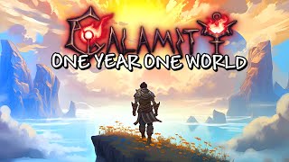 Im Spending a Year on One World  January Edition  Terraria Calamity [upl. by Macnair]