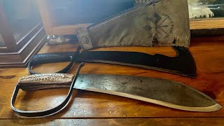 Woodsman’s Pal Machete WW2 Original Modified version 🇺🇸lets take a look [upl. by Eenobe]