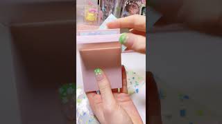 梱包動画🥹 ハンドメイド レジン asmr 生活音 ホイップデコ キーホルダー 梱包動画 schneeハンドメイド handmade 水色 resin 推し活 niziu [upl. by Anuala]