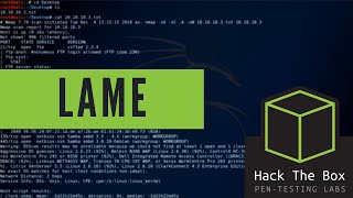 HackTheBox  Lame  Walkthrough [upl. by Oicinoid]